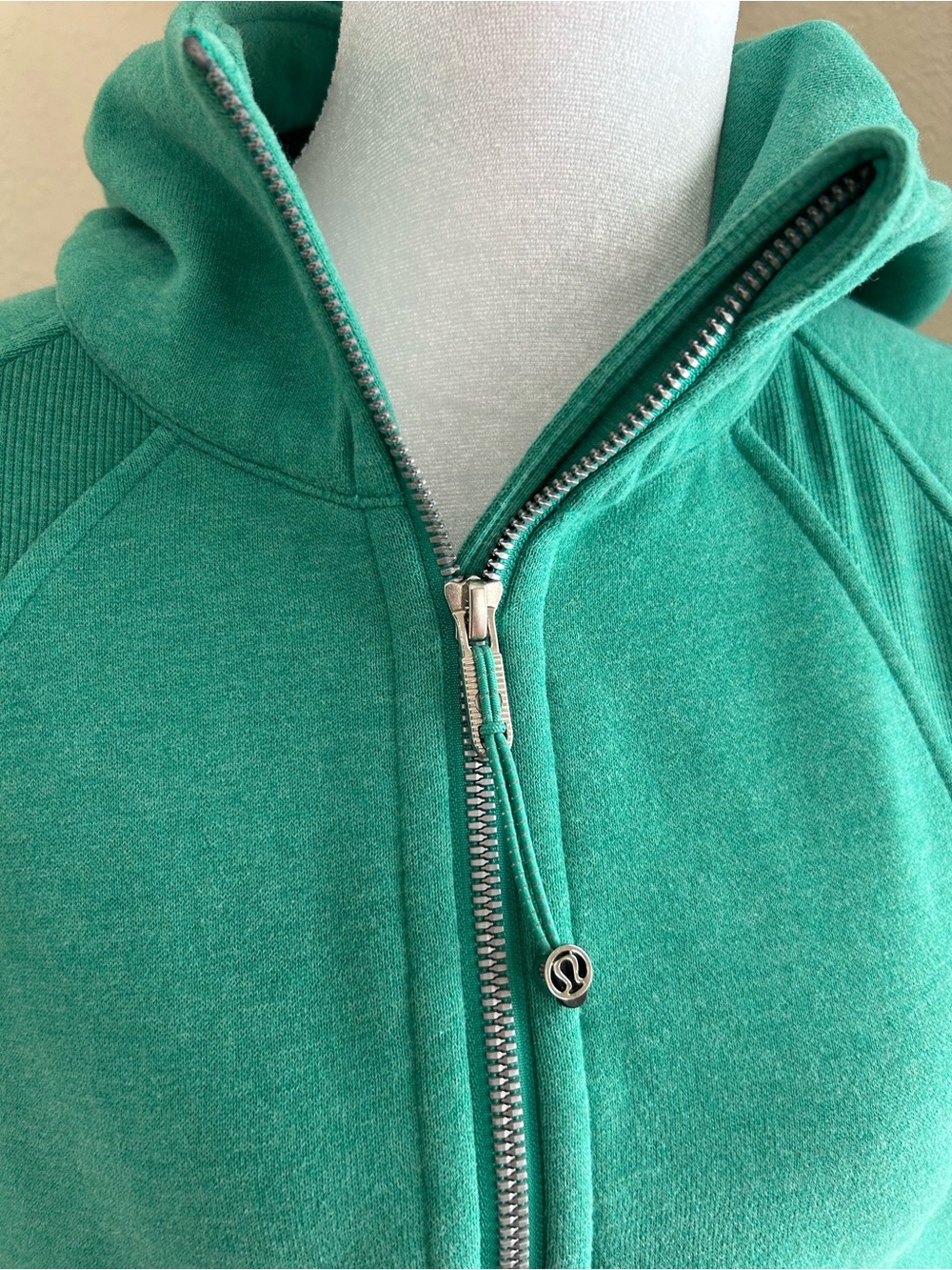 lululemon athletica ๐ Scuba Oversized Half zip hoodie - Heathered Maldives Green - Picture 3 of 7